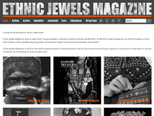 Ethnic Jewels Magazine Home